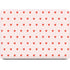 Pink and Red Hearts Apple MacBook Air Skin