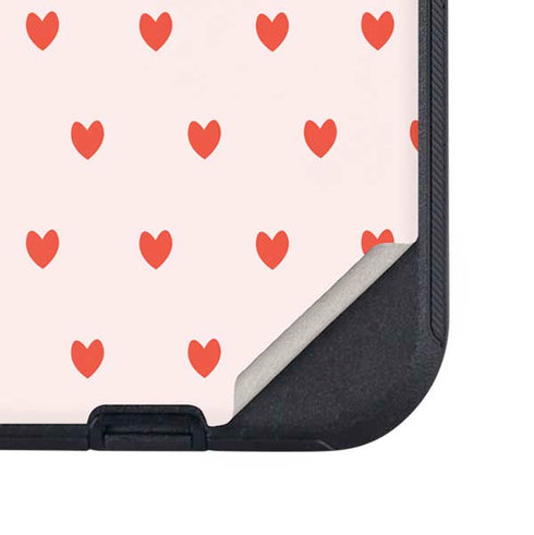Pink and Red Hearts Otterbox Defender iPhone Skin