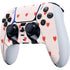 Pink and Red Hearts PS5 DualSense Edge Pro Controller Skin