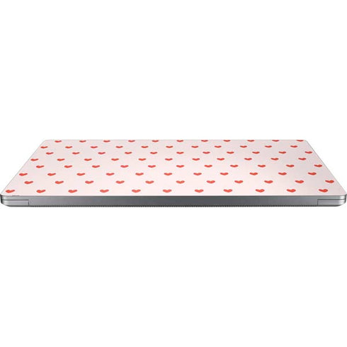 Pink and Red Hearts Laptop Skins