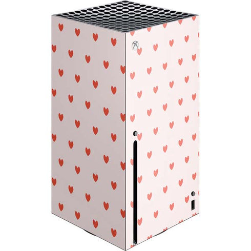 Pink and Red Hearts Xbox Series X Skins