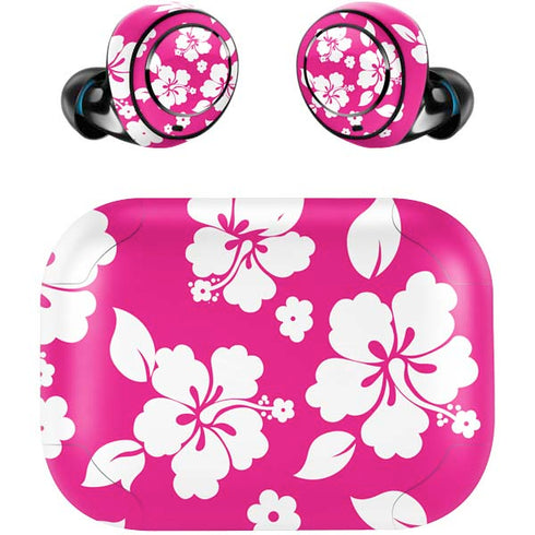 Pink and White Amazon Echo Buds Skin