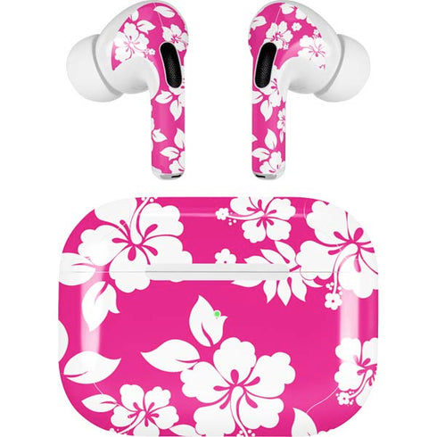Pink and White AirPods Skins