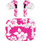 Pink and White AirPods Skins