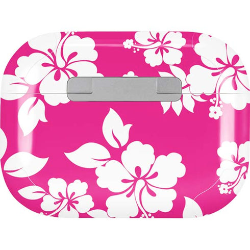 Pink and White AirPods Skins