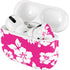 Pink and White AirPods Skins