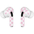 Pink and White Checkerboard AirPods Skins