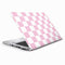 Pink and White Checkerboard HP Elitebook Skin