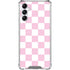 Pink and White Checkerboard Gabb Phone 4 Clear Case