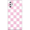Pink and White Checkerboard Galaxy Note 10 Plus Skin