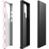 Pink and White Checkerboard Galaxy S23 Ultra Pro Case