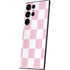 Pink and White Checkerboard Galaxy S24 Ultra Skin