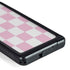 Pink and White Checkerboard Galaxy S24 Ultra Waterproof Case
