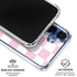 Pink and White Checkerboard Galaxy S25 Clear Case