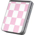 Pink and White Checkerboard Galaxy Z Flip6 Skin