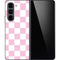 Pink and White Checkerboard Galaxy Z Fold5 5G Skin