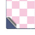 Pink and White Checkerboard Galaxy Z Fold6 Skin