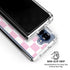 Pink and White Checkerboard Galaxy Z Fold7 Clear Case