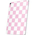 Pink and White Checkerboard Apple iPad Air Skin