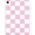 Pink and White Checkerboard Apple iPad Mini Skin