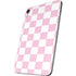 Pink and White Checkerboard Apple iPad Mini Skin
