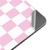 Pink and White Checkerboard Apple iPad Mini Skin