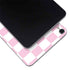 Pink and White Checkerboard Apple iPad Mini Skin