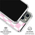 Pink and White Checkerboard iPhone 16 Pro Clear Case
