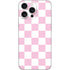 Pink and White Checkerboard iPhone 16 Pro Max Skin