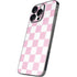 Pink and White Checkerboard iPhone 16 Pro Max Skin