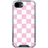 Pink and White Checkerboard iPhone 16e Clear Case
