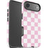 Pink and White Checkerboard iPhone 17 Air Impact Case