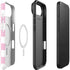 Pink and White Checkerboard iPhone 17 Air Magsafe Impact Case