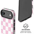 Pink and White Checkerboard iPhone 17 Air Magsafe Impact Case