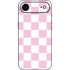 Pink and White Checkerboard iPhone 17 Air Skin