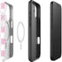 Pink and White Checkerboard iPhone 17 Magsafe Impact Case