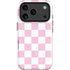 Pink and White Checkerboard iPhone 17 Pro Magsafe Impact Case
