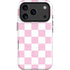 Pink and White Checkerboard iPhone 17 Pro Max Magsafe Impact Case