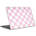 Pink and White Checkerboard MacBook Skins