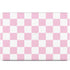 Pink and White Checkerboard MacBook Skins