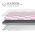 Pink and White Checkerboard MacBook Cases