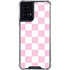 Pink and White Checkerboard Moto G Power 5G (2024) Clear Case