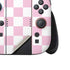 Pink and White Checkerboard Nintendo Switch 2 (2025) Joy-Con Controller Skin