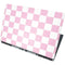 Pink and White Checkerboard Dell Precision Skin