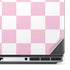 Pink and White Checkerboard Dell Precision Skin