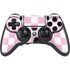 Pink and White Checkerboard PlayStation PS4 Skins