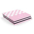 Pink and White Checkerboard PlayStation PS4 Skins