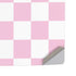 Pink and White Checkerboard PS5 Pro Disk Console Skin