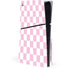 Pink and White Checkerboard PlayStation PS5 Skins