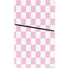 Pink and White Checkerboard PS5 Slim Digital Edition Console Skin
